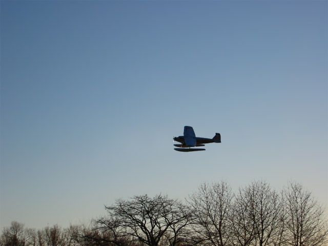 Ford Tri-Motor im Flug