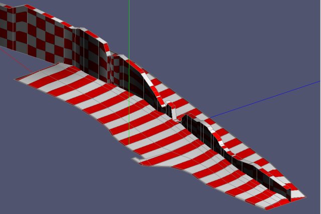 Strandobjekt in Metasequoia